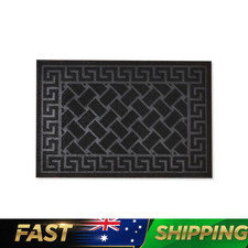 Rubber Door Mat Non Slip Heavy Duty Indoor Outdoor Floor Entrance Welcome Mat AU Doormat price