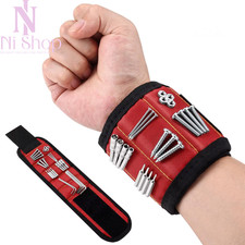 Strong Magnetic Wrist Band Nuts Screws Nails Bolts Belt Strap For Tradies Men AU Screws, Nails, Nuts price
