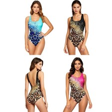 Women's Swimsuit Quick-dry Bodysuit Sports Swimwear Zip Up Romper Bathing Rash Swimsuit price