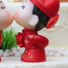 Couple Figurine Handmade Decorative Object for Potted Plant Decorative Object price