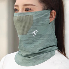 Sunscreen Face Mask Breathable Mesh Neck Gaiter Mask Scarf Ice Silk Outdoor Mask Neck Gaiter (Outdoor) price