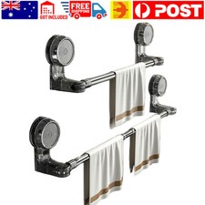 Retractable Single Rod Towel Rail Towel Rack Suction Cup Wall Holder Towel Rack Towel Rack price