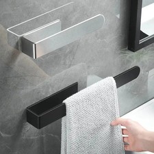 Self Adhesive Towel Rack Bathroom Kitchen Hand Towel Holder Non Drilling Towel Rack price