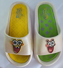 Spongebob & Patrick kid slides sz 3 Unisex Children's Slippers & Sandals price