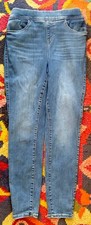Torrid Women's Premium Denim Distressed Blue Jeans Jeggings Size 14R Women's Trousers price