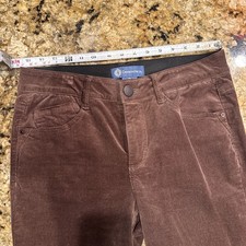 Women’s Democracy Ab Solution Corduroy Pants Sz 8 Lt Brown Women's Trousers price