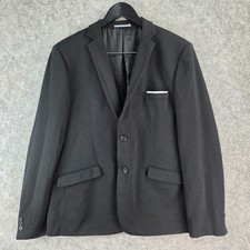 Connor Jacket Mens 46 Large Black Blazer Skinny Fit Formal Business Office 17234 Men's Overcoat price