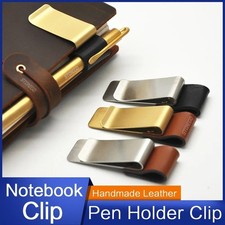 Handmade Leather Pen Holder Clip – Journal & Notebook Pen Loop Pen Holder price