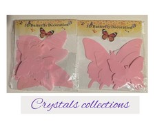 3D Butterfly Decals - 2pk bundle pink -assorted sizes Wall Sticker price