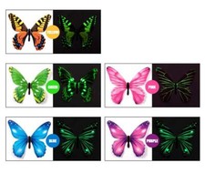 12pcs Luminous Butterfly Design Decal Art Wall Stickers Room Home Decor Wall Sticker price