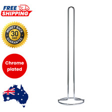 Chrome Toilet Roll Holder+50cm Bathroom Spare Roll Tissue Storage Stand AU Toilet Paper Holder price