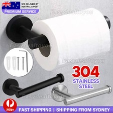 VOVOWOO Mounted Toilet Paper Roll Holder Stainless Steel Hook Bathroom Wall AU Toilet Paper Holder price