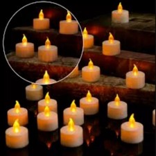 6 LED Flameless Tea Light Tealight Candle Wedding Decoration Battery Included AU Decorative Candle price