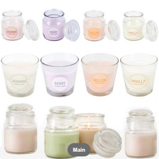 Scented Fragrant Candles in Glass Jar Wax One Wick Small-Large Gift & Decoration Decorative Candle price