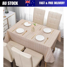 Rectangle Table Cloth Water Stain Resistant PEVA Party Tablecloth Desk Cover Mat Tablecloth price