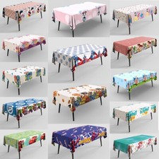 Plastic Table Cover Birthday Theme Party TableCloth Marvel Disney 137*183cm Tablecloth price