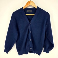 Zara Cardigan Kids Size 8-9 Navy Blue V-Neck Button Front Knit Sweater 5536/776 Boys' Sweater & Cardigan & Knitwear price