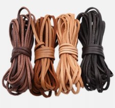Genuine Cowhide Leather Strip Cord Lace Thong String DIY Jewellery 8 Colours Thong, String price