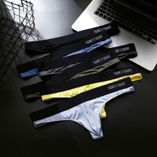 Mens Sexy G-string Briefs Thong Bikini Underwear T Back Pouch Panties Swimwear Thong, String price
