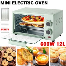 12L 600W Electric Oven Grill Toaster Bake Compact Oven Timer Breakfast Maker New Ovens price