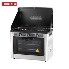 Devanti Portable Gas Camping Oven Stove LPG Cooker Outdoor Caravan - Brand NEW Ovens price