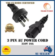 Power Cord Lead Cable 3 Pin Australian Plug to IEC-C13 Socket 240V 10A 1.5M Power Cable price