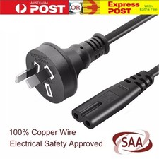 2 Pin Core Figure 8 Power Lead Cable Cord Australian Plug to IEC-C7 Socket 1.5M Power Cable price