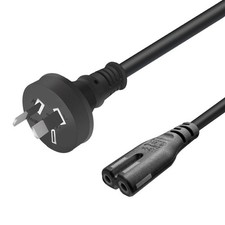 AU 2 Pin Core Figure 8 Power Lead Cable Cord Australian Plug to IEC-C7 1.5M Power Cable price