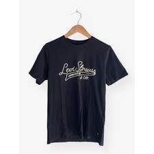 Levi’s Women’s Levi’s Strauss Graphic T-Shirt Black Small Women's T-shirt price
