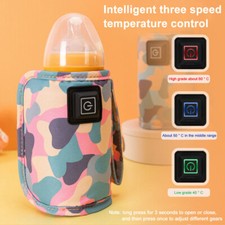 Baby Bottle Milk Warmer Thermostat Travel Heater Bag Pouch Portable Feeding USB Baby Bottle price