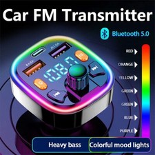 Wireless Bluetooth Car FM Transmitter Handsfree Kit MP3 Player Adapter Charger Chargers & Kits price