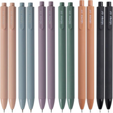Black Gel Ink Pens, G1001 (Assorted A, 12 Count) Gel Ink (Roller) Pen price