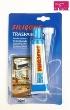 Silicone Adhesive Sealant Clear Transparent Glue Kitchen Bathroom 30ml TXK10276 Adhesive - Glue price
