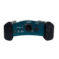Active DI Box with Vibrant Blue Finish for Studio and Stage Audio Equipment Studio and Stage Equipment price