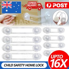 16x Child Toddler Baby Cupboard Cabinet Safety Lock Proof Door Drawer Fridge Kid Baby Cabinet Lock price