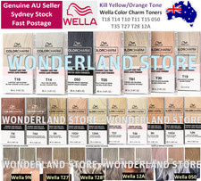 Wella Color Charm Perm Liquid Toner T10 T14 T15 T18 T27 T28 7A 8A 9A 12A 7AA 050 Toners price