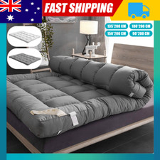 Bed Pillowtop Mattress Topper Mat Pad Protector Cover Single/Double/Queen/King Bed price