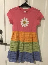 GHANDA GIRLS 100% COTTON DAISY DRESS SIZE 7-8 NEW Girls' Dress price