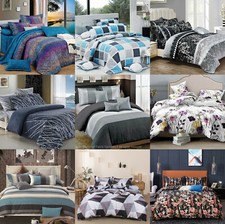 ARTISTIC Doube/Queen/King/Super King Size Bed Doona/Duvet/Quilt Cover Set New Quilt price
