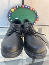 Men's Kitchen Non-slip Lace Up Working Skid Resistance Shoes Leather  Black Women's Casual Shoes price