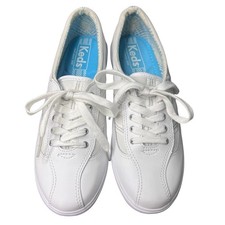 Keds Emblaze White Leather And Mesh Sneakers Sz 6 Women’s Women's Casual Shoes price