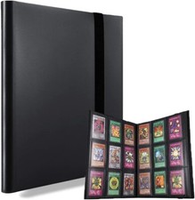 360 Cards 9 Pocket Card Bag Binder Zip Trading Card Album Collectors Folder Case Folder price