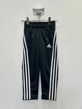Boys' ADIDAS 3-Stripe Dark Grey Tracksuit Pants, Size 4-5 Years Boys' Tracksuit price