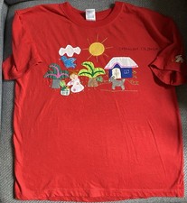 Cartagena Colombia Appliqued T Shirt Child’s Sz 14 Hand Stitch Made In Colombia Girls' T-shirt price