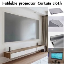High Brightness Anti-Light Metal Projector 3D Screen  HD Movies Screen 4:3 16:9 Projector price