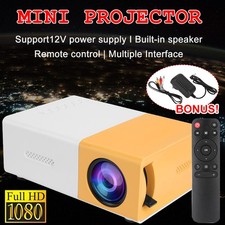 Mini Projector LED 1080P Portable Home Cinema Pocket Projector HDMI AV USB Kit Projector price