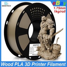 Geeetech 3D Printer Wood Fiber PLA Filament 1.75mm Printing Consumables Filament price