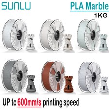 SUNLU High Speed Marble PLA 3D Printer Filament 1.75mm PLA 1KG,Up to 600mm/s Filament price