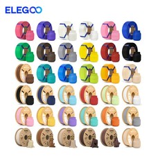 🎁BUY 10 PAY 6 ELEGOO 1KG Matte PETG PLA+ SILK PLA Basic ASA 1.75mm Filament Filament price