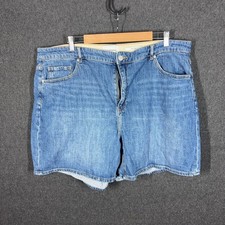 Commonry Shorts Womens 20 Blue Denim Boyfriend Relaxed Fit Stretch Summer Casual Women's Shorts price
